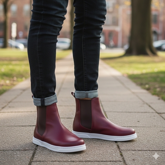 Other - Men's Chelsea Sneaker In Wine